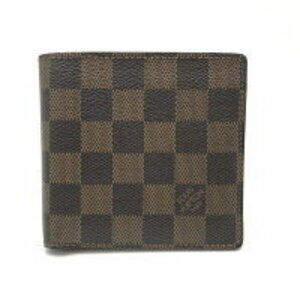 Louis Vuitton Bifold Wallet Damier Ebene Brown